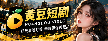 黄豆短剧品牌视觉